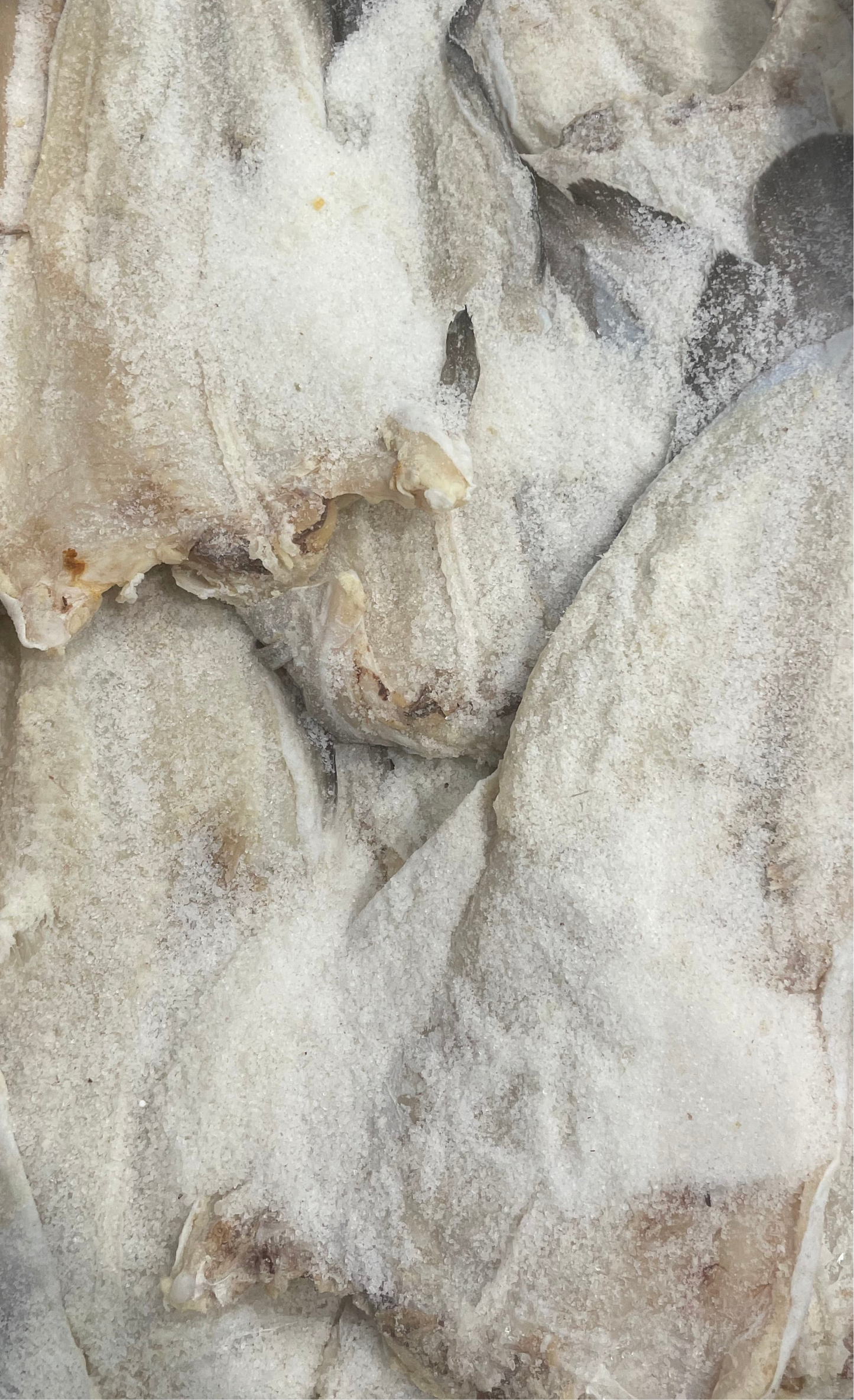 Dried Salted Tusk Saltfish 2.2lbs
