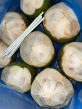 Load image into Gallery viewer, Fresh Green Water/Jelly Coconuts