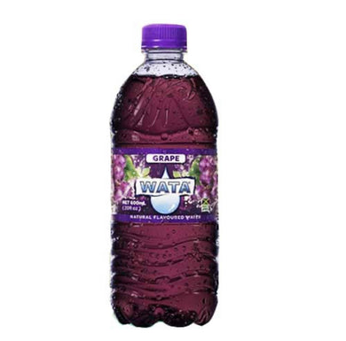 Wata Grape Flavoured Water 600ml