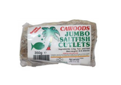 Cawoods Jumbo Saltfish Cutlets 350g