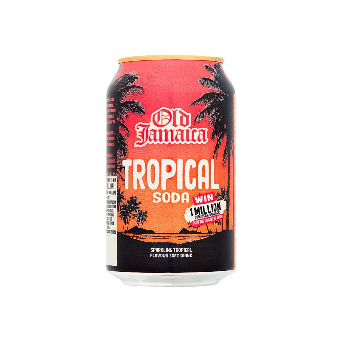 Old Jamaica Sparkling Tropical Soda 330ml