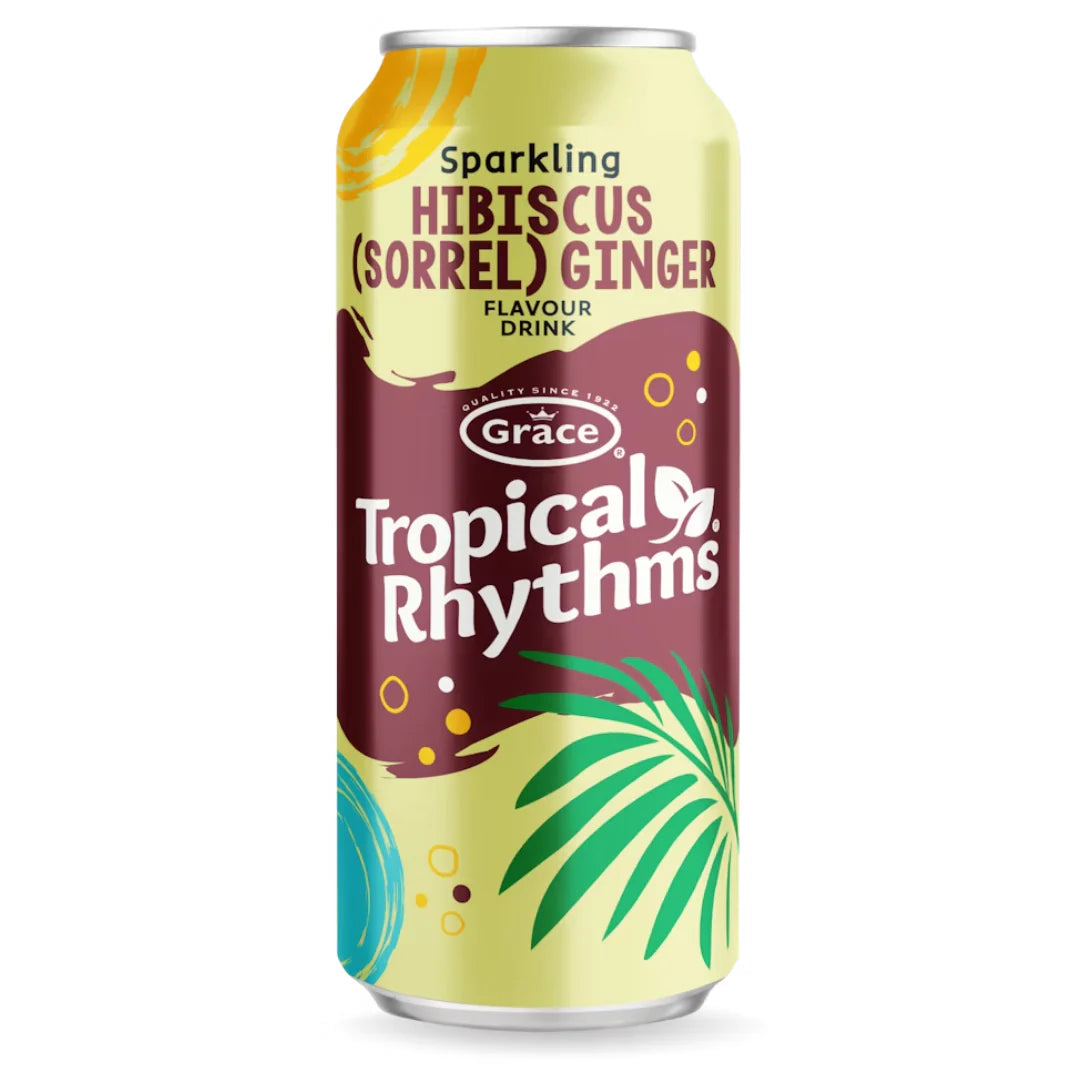 Grace Tropical Rhythms Sparkling Sorrel Ginger Drink 330ml