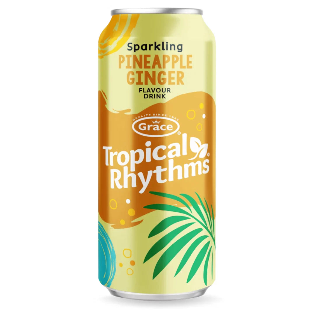 Grace Tropical Rhythms Sparkling Pineapple Ginger Drink 330ml