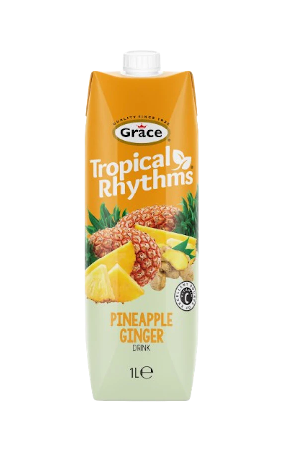 Tropical Rhythm Pineapple & Ginger 1L