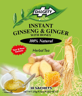 Dalgety Instant Ginseng & Ginger Sachets 270g