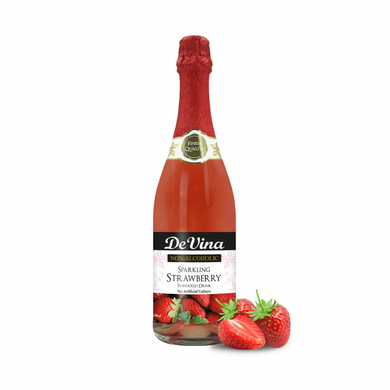 DeVina Sparkling Strawberry Drink 750ml
