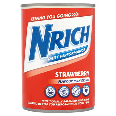Nrich Strawberry Milk Drink 400ml