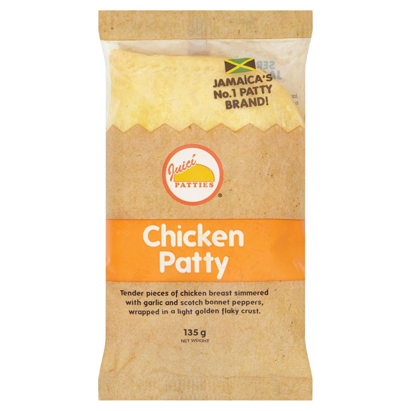 Frozen Juici Patties Chicken 135g