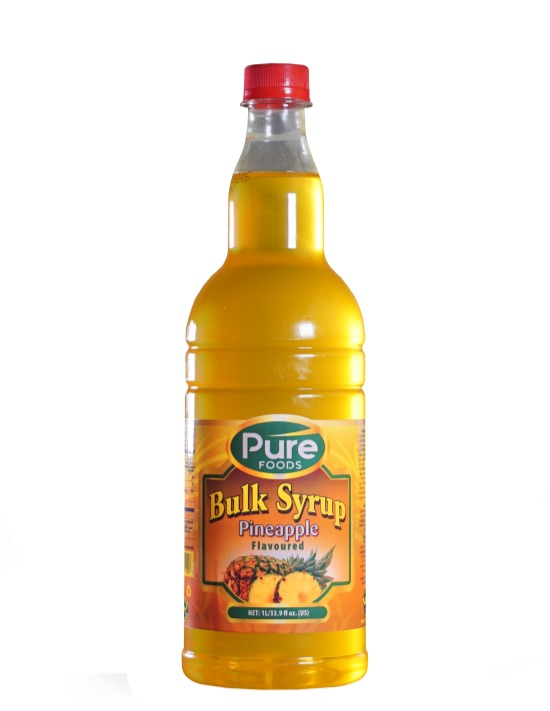 Bulk Syrup Pineapple & Ginger 1L