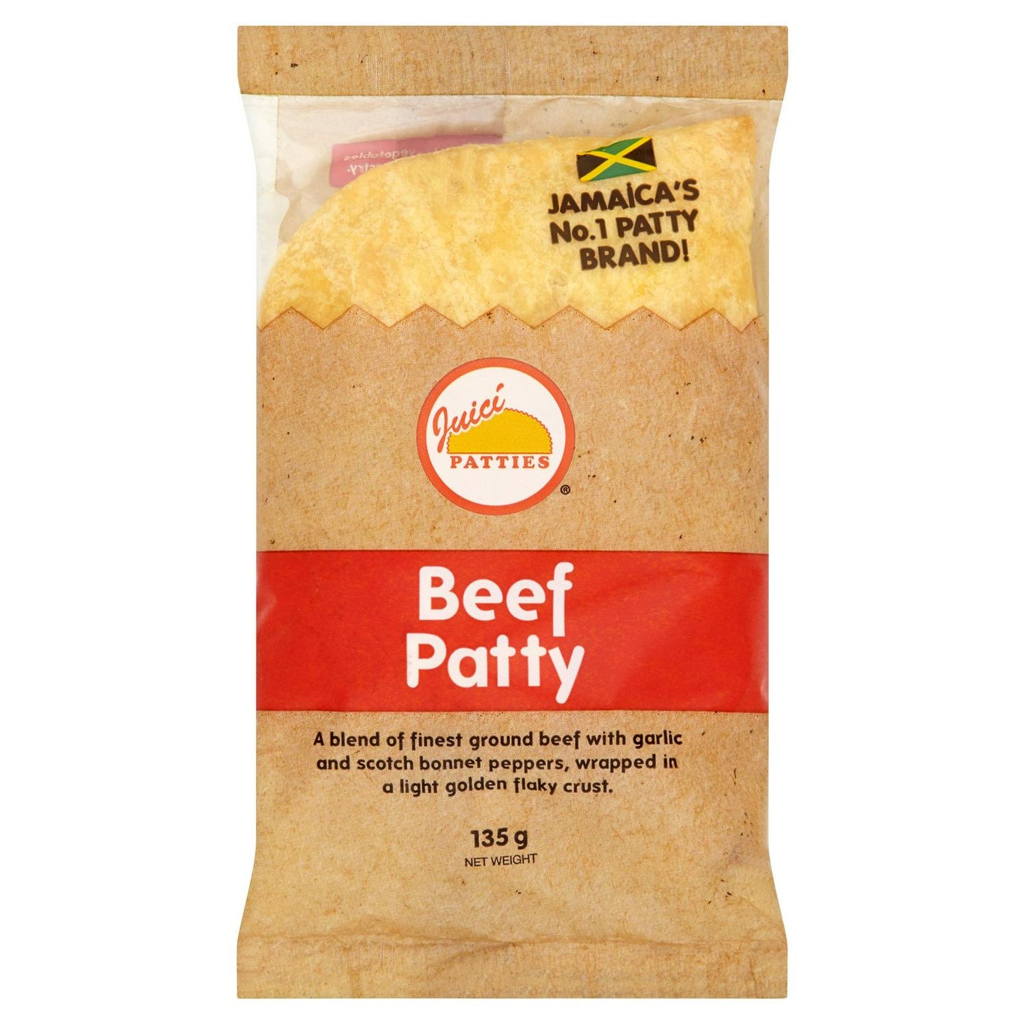 Frozen Juici Patties Beef Patty 135g