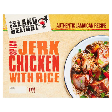 Island Delight Spicy Jerk Chicken With Rice 400g