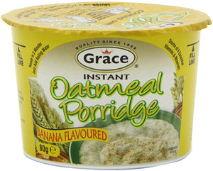 Grace Oatmeal Porridge Banana 80g