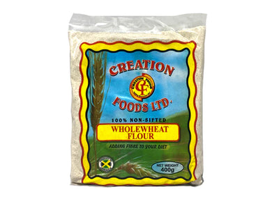 Creation Foods Wholewheat Flour 400g