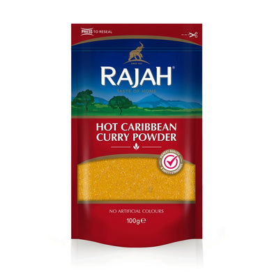 Rajah Hot Caribbean Curry Powder 100g