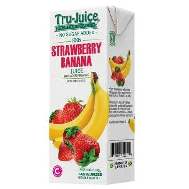 Tru Juice Strawberry & Banana Juice 200ml