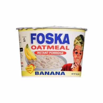 Foska Instant Banana Oatmeal Porridge 74g