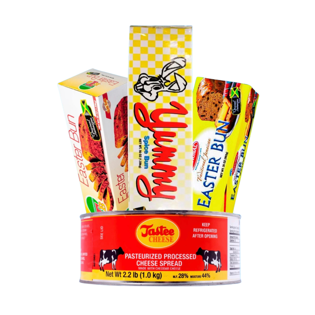 Premium Easter Bun Selection – Yummy, HTB & National Bun with Tastee Cheese (1kg)