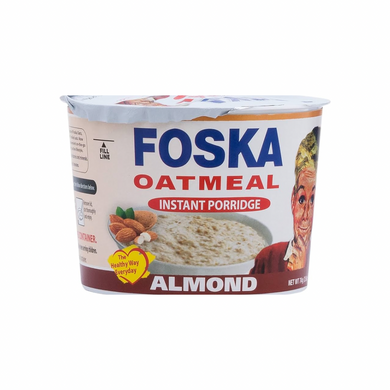 Foska Instant Almond Oatmeal Porridge 74g