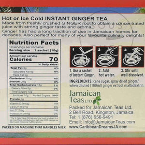 Caribbean Dreams Instant Ginger Tea 180g