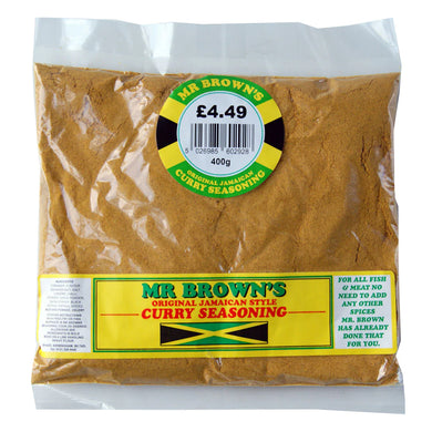 Mr Brown's Original Jamaican Curry Seasoning - 400g