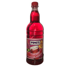 Load image into Gallery viewer, Ping’s Cherry Cane Syrup 1L