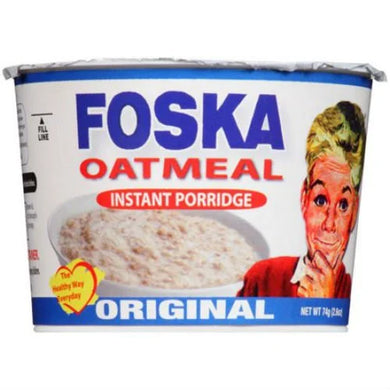 Foska Instant Original Oatmeal Porridge 74g