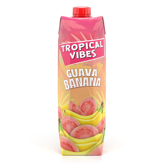Tropical Vibes Guava Banana Drink 1L