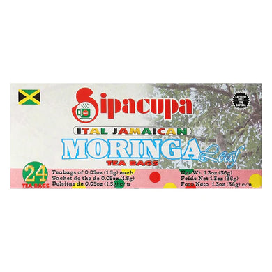 Sipacupa Ital Jamaican Moringa Leaf Tea