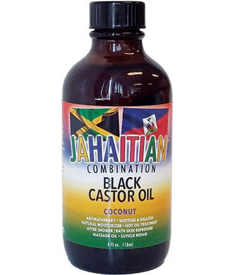 Jahaitian Black Castor Oil With Coconut 236ml