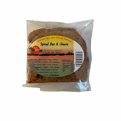 Soul Bake Spiced Bun & Cheese 80g
