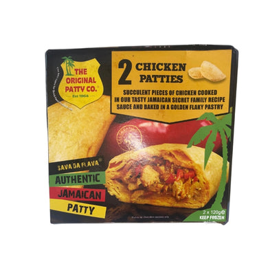 The Original Patty Co Chicken Patties (Pack of 2) 120g