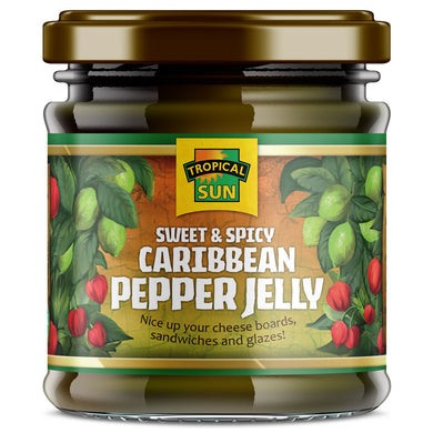 Tropical Sun Sweet & Spicy Caribbean Pepper Jelly 170g