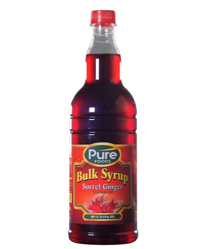 Bulk Syrup Sorrel & Ginger 1L