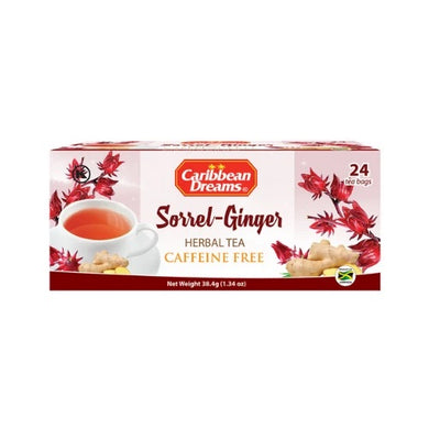 Caribbean Dreams Sorrel With Ginger - 24 Teabags