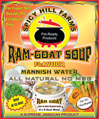 Spicy Hill Farms Ram-Goat Soup Flavoured with Mannish Water 60g