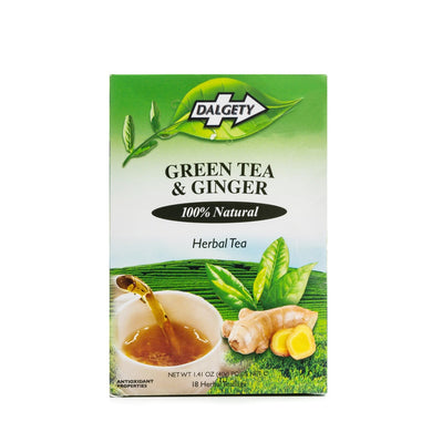 Dalgety Green Tea & Ginger Herbal Tea