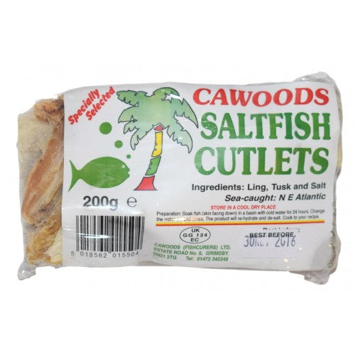 Cawoods Saltfish Cutlets 200g