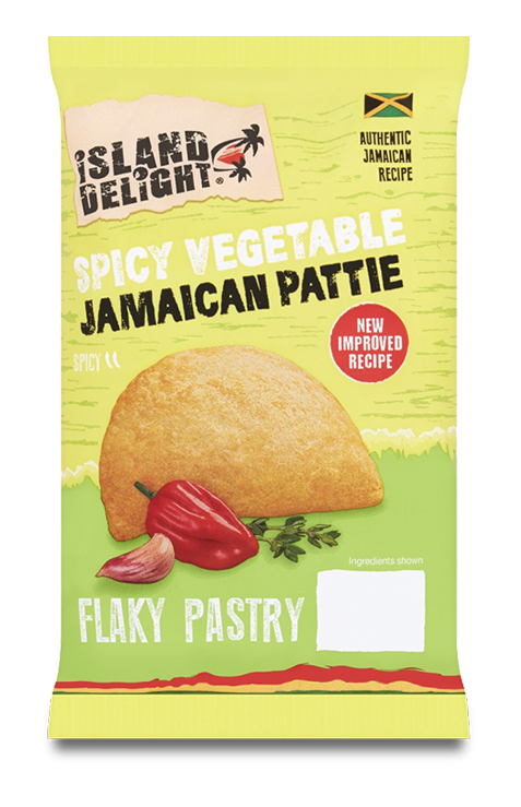 Island Delight Spicy Vegetable Flaky Pastry 140g