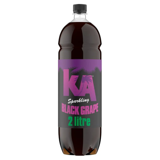 KA Sparkling Black Grape Juice Soft Drink 2L