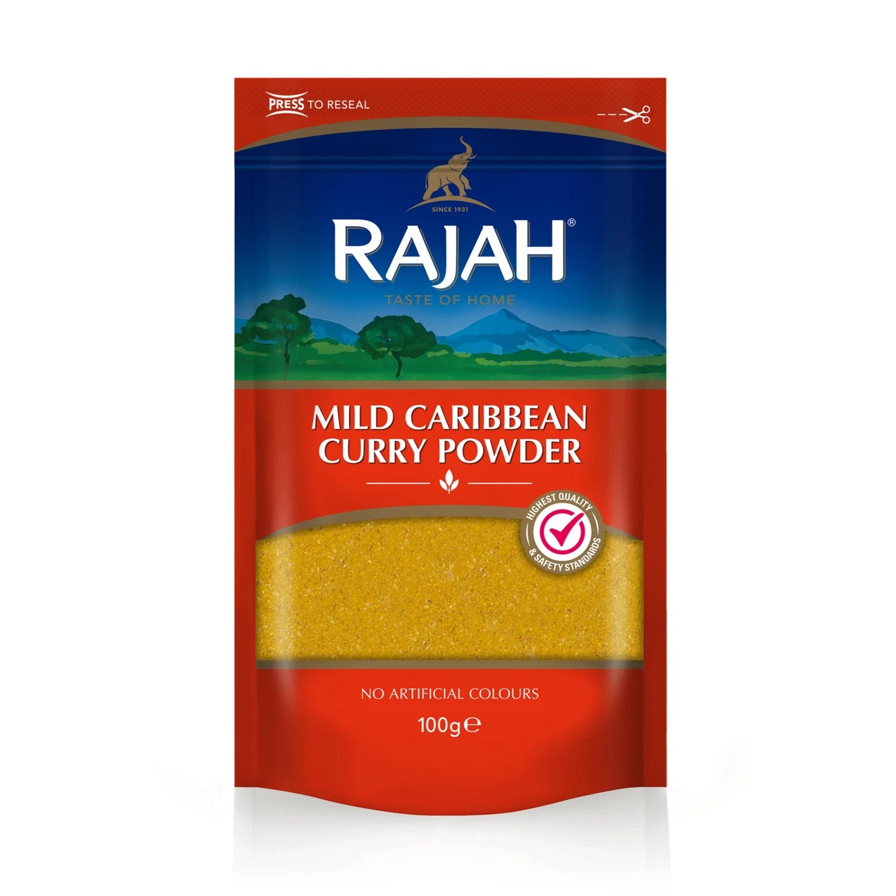 Rajah Mild Caribbean Curry Powder 100g