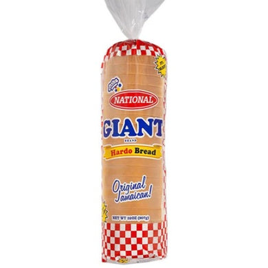 National Giant White Hardo Bread Sliced 907g