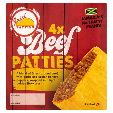 Juici Patties Beef Patties 540g (Pack of 4)