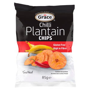 Grace Chilli Plantain Chips 85g