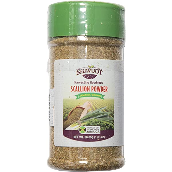 Shavuot Jamaican Green Onion/Escallion Pepper Powder 37g Exotic Express