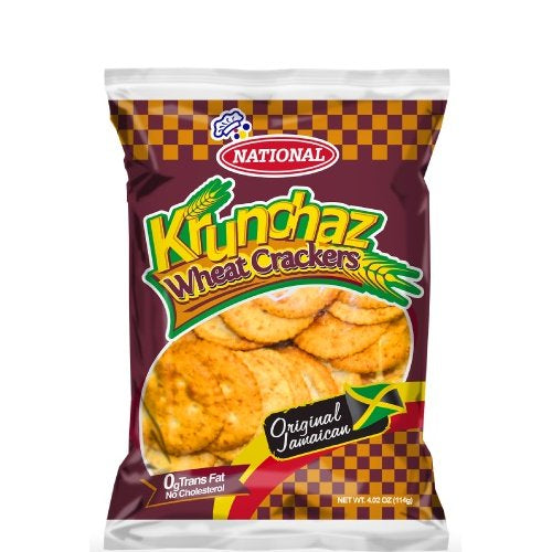 National Krunchaz Wheat Crackers 114g