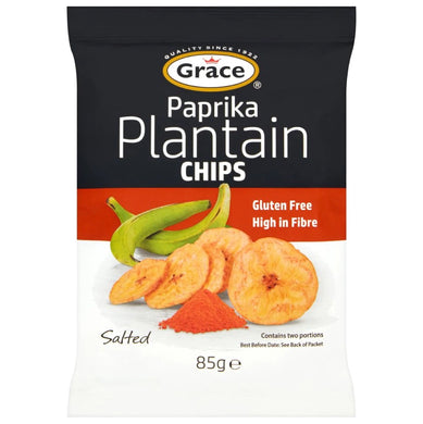 Grace Paprika Plantain Chips 85g