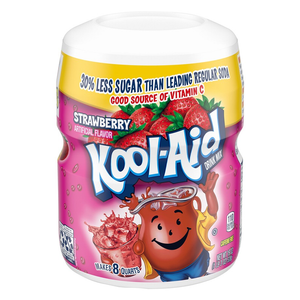 Kool Aid Strawberry Drink Mix Tub 538g