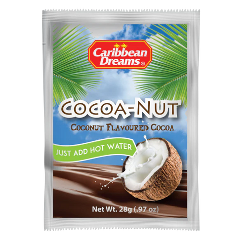 Caribbean Dreams Cocoa-Nut Coconut Flavoured Cocoa 28g
